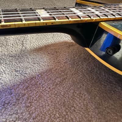 1980 Aria Pro II Les Paul Custom - Kirk Hammett Vibes - Ebony Blacked Out image 16