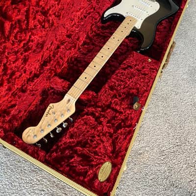 Fender Eric Clapton Stratocaster “Blackie” – USA – Maple Neck – Original Case – Excellent Condition image 23