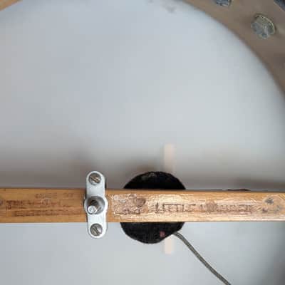 Vega little wonder tenor jazz banjo 1928. with resonator and OHSC image 4