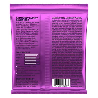 Ernie Ball 2620 7-String Nickel Power Slinky Guitar Strings (11-58) image 2