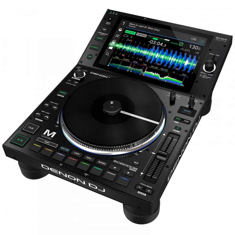 Denon DJ SC6000M PRIME Professional DJ Media Player with 8.5" Motorized Platter and 10.1" Touchscreen image 1