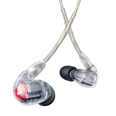 Shure SE846G2CL Clear SE846 Quad-driver earphones, with professional clear 64" cable image 1