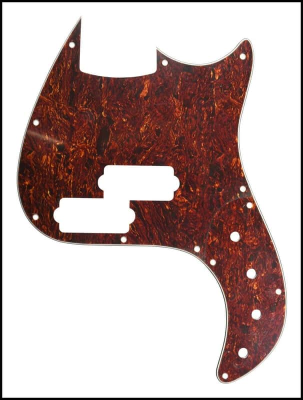 Sandberg California II VT4 & VM4 Pickguard Schlagbrett Tortoise image 1