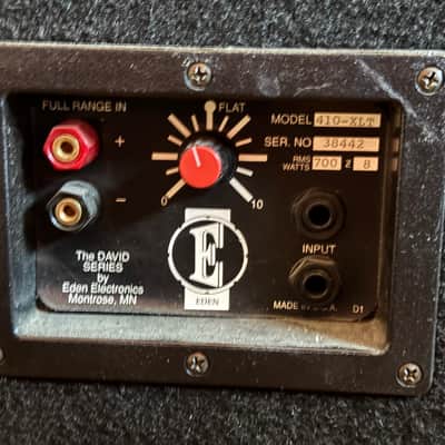 Eden 4x10 700 Watt 8 Ohm image 2