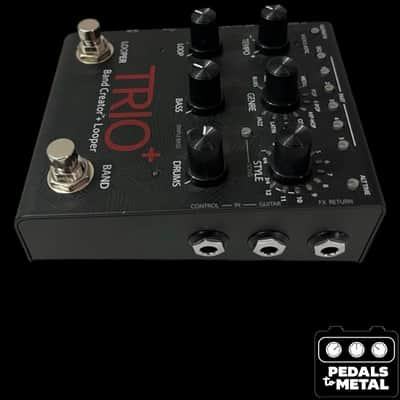 DigiTech TRIO Plus Band Creator + Looper w/ Power Supply 2010s - Black - X18699 image 5