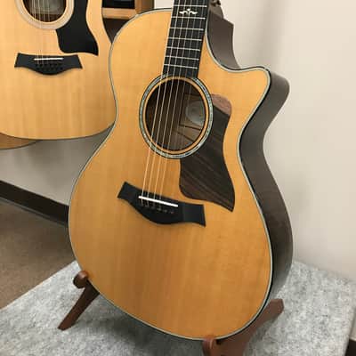 Taylor 612ce Grand Concert Acoustic/Electric Guitar with Hardshell Case 2015 Natural image 5