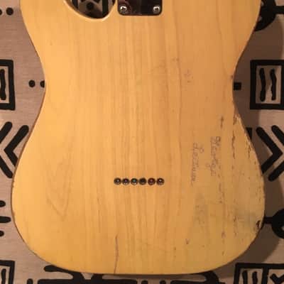 Fender Telecaster 1952 Black Guard 100% Original image 6