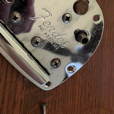 1960s Fender Jaguar Jazzmaster guitar tremolo bridge image 2
