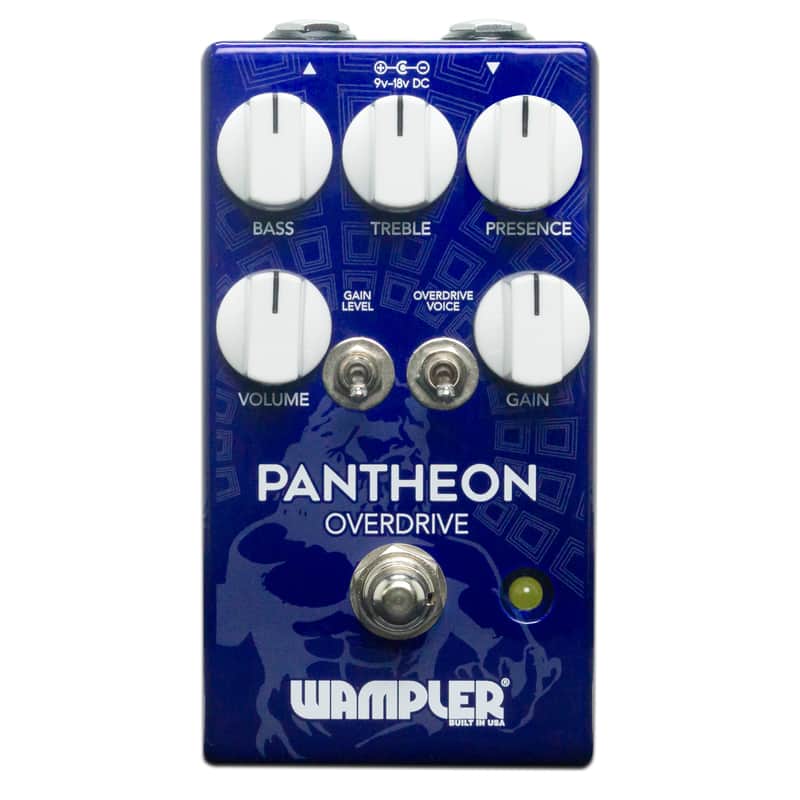 New Wampler Pantheon Overdrive Guitar Effects Pedal! image 1