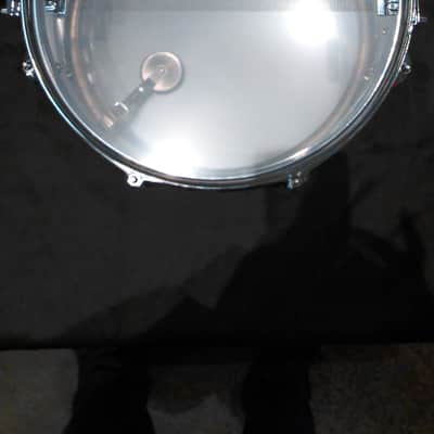 Ludwig Black/White Badge 6.5x14 Chrome Over Steel image 3