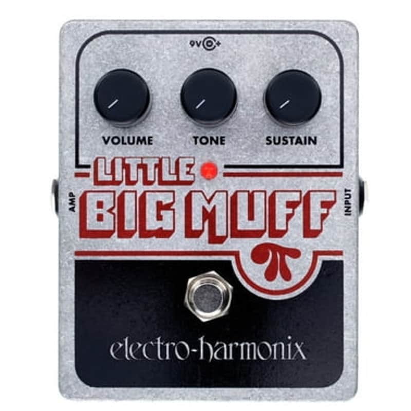 Electro-Harmonix Little Big Muff Pi Distortion / Sustainer 2006 - Present - Gray / Black / Red image 1