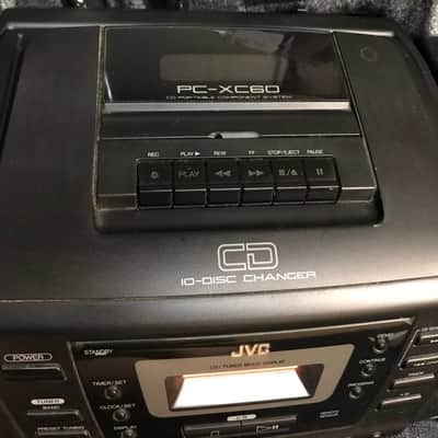 JVC PC-XC60 Stereo System Boombox 10 Disc CD Changer/Cassette image 6