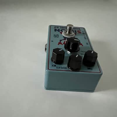 Caline CP513 Simon Super Delay Effects Pedal Digital Analog and Tape Options Caline CP513 2024 - Blue image 5