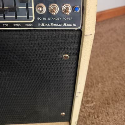 Mesa Boogie Mark III Amp - 75 watt combo, blue stripe, EQ, simul-class, reverb image 3