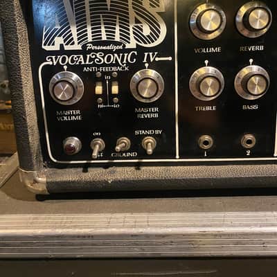 Aims VT-100 6550 Vintage Tube Amplifier Head Serviced & Ready VIDEO image 2