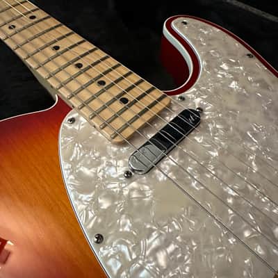 Fender American Deluxe Telecaster with Maple Fretboard 2011 - 2016 - Aged Cherry Burst image 6