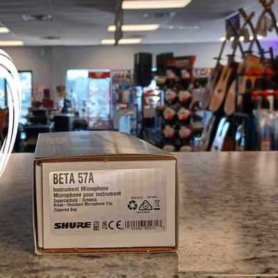 Shure BETA 57A Supercardioid Dynamic Instrument Microphone 1989 - Present - Blue image 3