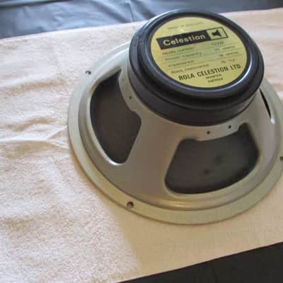 1978 Celestion Blackback G12M; 25-watt; 75hz; 16ohm; 1777 cone repaired #2 image 2