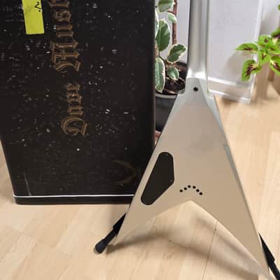 Dean Dave Mustaine King V VMNT Signature USA Custom Shop Flying V NAMM American Pre-Production Prototype 2006 PRE-GIBSON Megadeth Korina Signature Guitar Artist Owned by DAVE MUSTAINE Master Built Masterbuilt by Dean Zelinsky ESP DV8 Lawsuit image 13