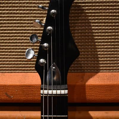 Vintage 1960s Wilson Watkins Rapier 22 Original WEM Sunburst Electric Guitar image 3