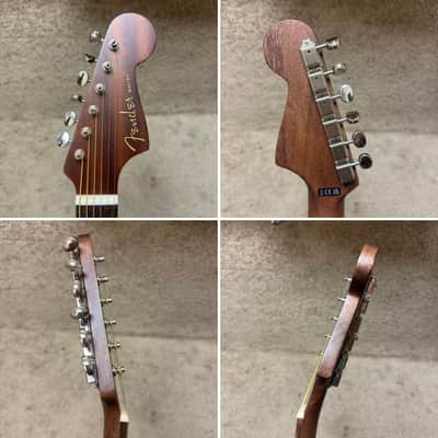 Fender Malibu Special Honey Burst w/ Deluxe Bag image 8