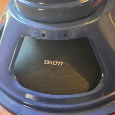 Celestion Alnico Blue - 12", 8-ohm, 2016, T4427 - Low Hours! image 6
