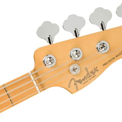Fender American Professional II Precision Bass®, Maple Fingerboard, Olympic White image 4