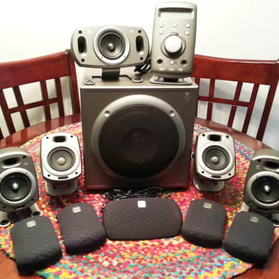 Logitech Z-680 THX Certified 5.1 Surround Sound System **LOUD & CLEAR** image 1