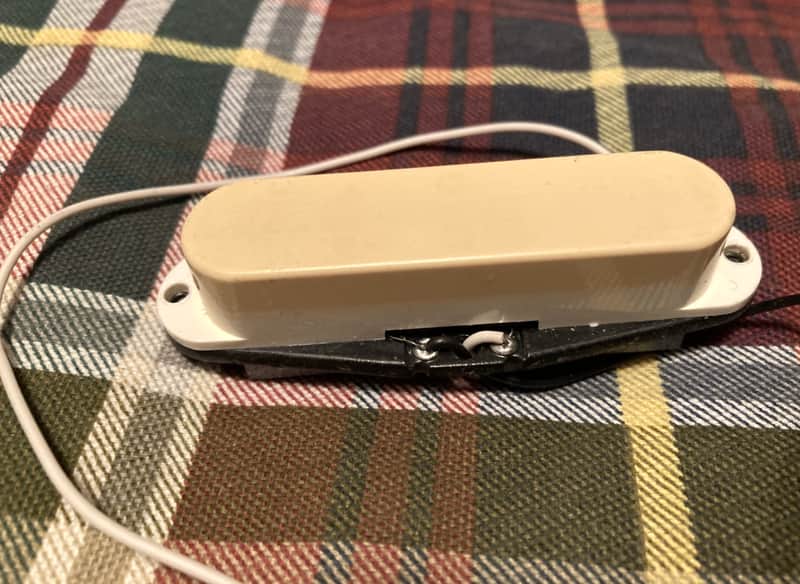 Vintage Aged Fender Squier Bronco Bass Single Coil Pickup, 5.1k image 1