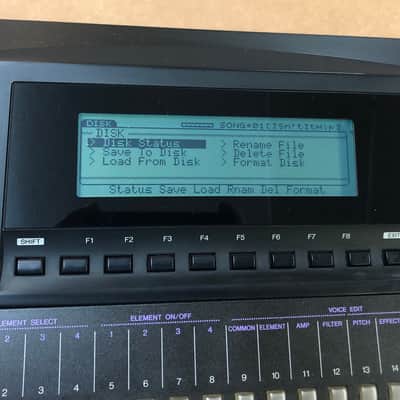 Yamaha W7 Synthesizer 1994 - Black - Made in Japan image 4