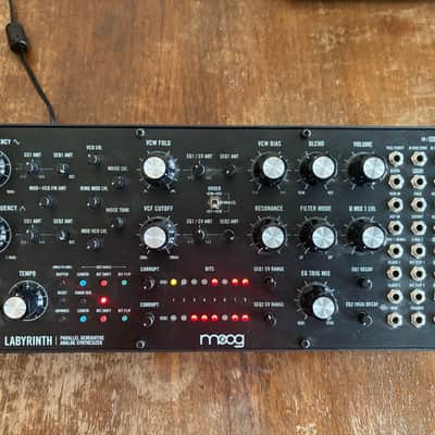 Moog Labyrinth Parallel Generative Synthesizer 2024 - Present - Black with Wood Sides image 2