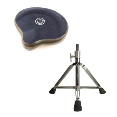 Roc N Soc Saddle Drum Throne Complete, Blue image 2