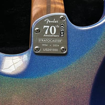 Fender 70th Anniversary American Ultra Stratocaster HSS Amethyst image 10