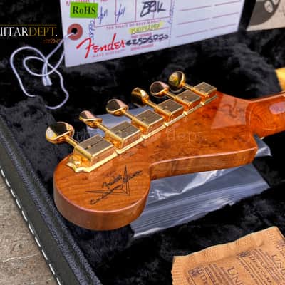 ♚ SUBLIME ♚ 2016 Fender CUSTOM SHOP Artisan OKOUME Stratocaster♚Dark Roasted♚69 Handwounds ! image 15