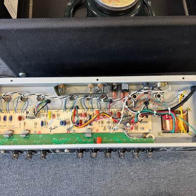 Fender Deluxe Reverb Reissue 2003 USA made- w/Mid Knob mod + Jensen C12N + USA glass image 19