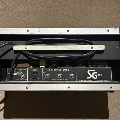 SG Gibson SG 200 Mid 70s - Black / Silver Metal image 2