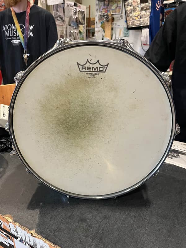 Yamaha Recording Custom RLS-1470 Stainless Steel Snare Drum 14"x7" image 1