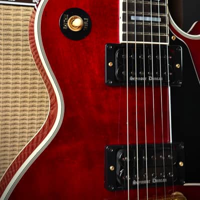 2010 Gibson Les Paul Custom VOS Wine Red image 3