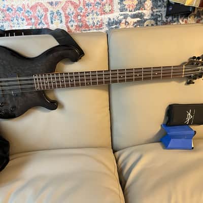 Dean Rapsody 12 string bass 2010s - Black image 2