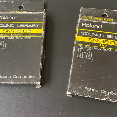 Roland R-8M Total Percussion Sound Module 1980s - Black image 8
