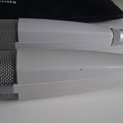 Set of 2x Sennheiser MD 421-N Cardioid Dynamic Microphones 1960s - 1980s - White image 7