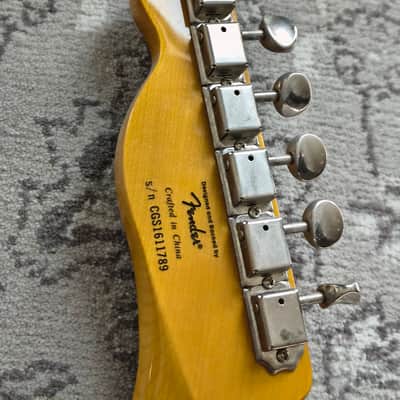 Squier Classic Vibe '50s Telecaster 2012 - 2018 Butterscotch Blonde china CIC CGS 50 image 13