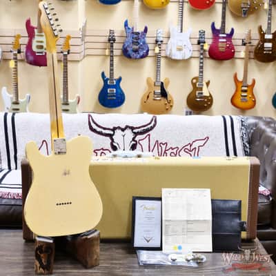 Fender Custom Shop 1951 Nocaster Ash Body Maple Neck Relic Faded Aged Nocaster Blonde 6.75 LBS image 11