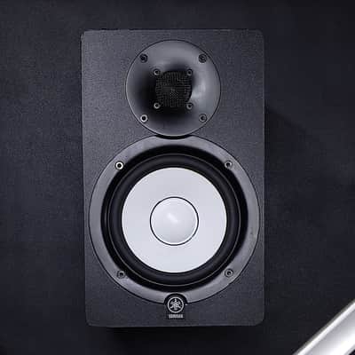 Yamaha HS50M Powered Studio Monitor (Pair) Black image 2