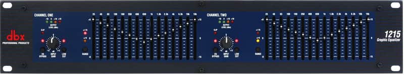 dbx 1215 Dual 15-band Graphic Equalizer image 1