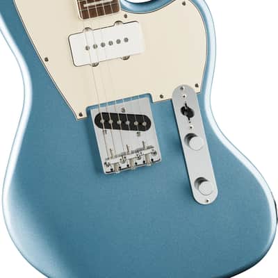 Squier Limited-edition Paranormal Offset Telecaster SJ Electric Guitar - Ice Blue Metallic image 1