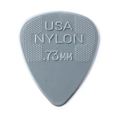 Immagine Dunlop - 44P73 - Nylon Standard Guitar Pick - .73mm - Pack of 12 (44P73) - 2