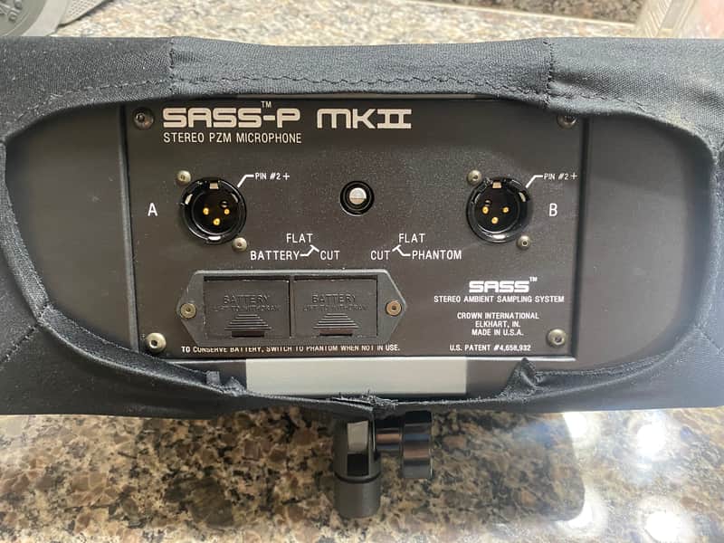 Crown Audio Sass-p MKII Stereo recording mic image 1