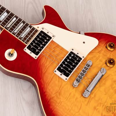 1992 Orville by Gibson Les Paul Standard LPS-QM Quilted Maple Top w/ Gibson USA 490 Pickups, Japan image 7
