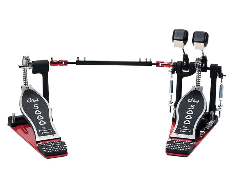 DW 5000 Series Accelerator Double Bass Drum Pedal with Bag image 1
